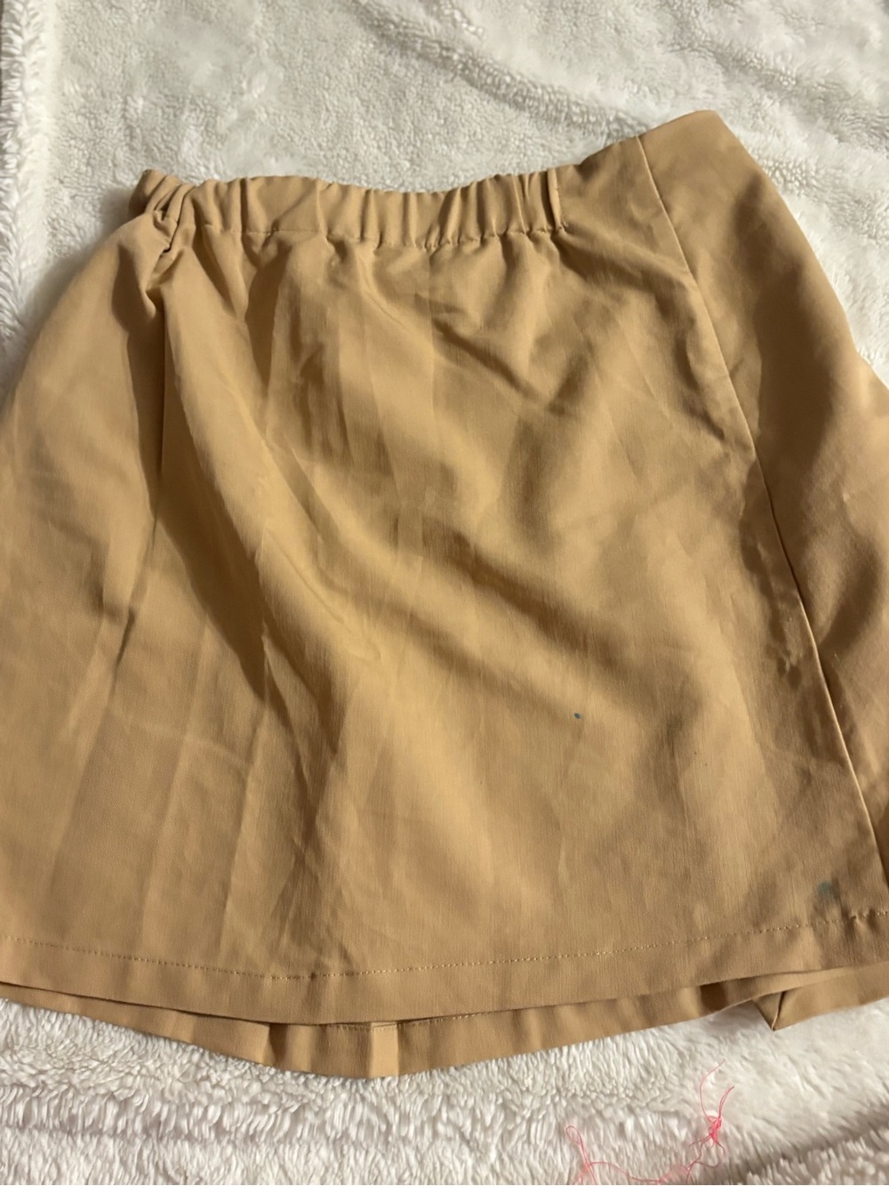 Classic Tan A-Line Women’s Skirt